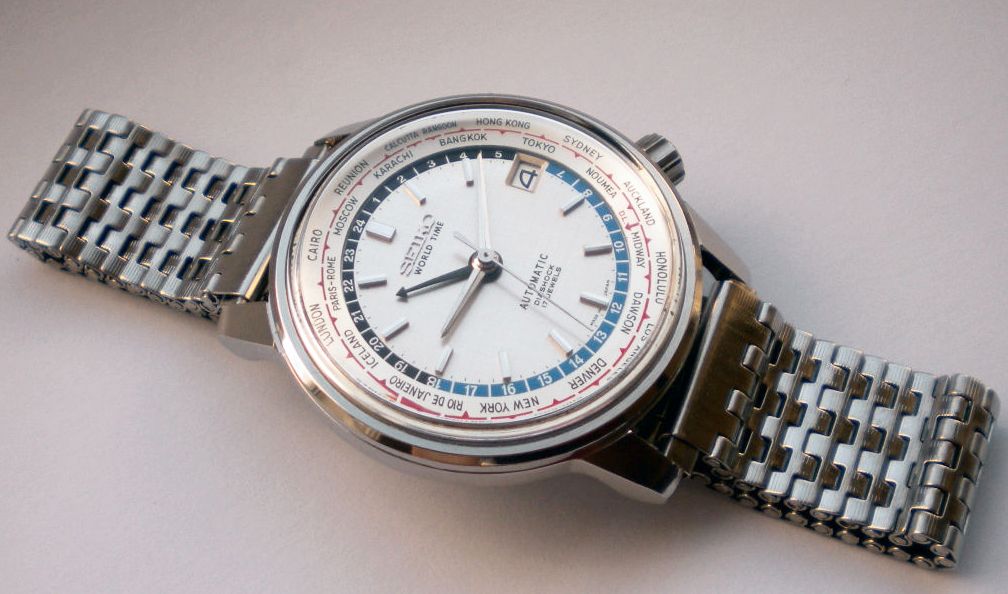 Seiko A Closer Look At Seiko's First GMT World Time 6217